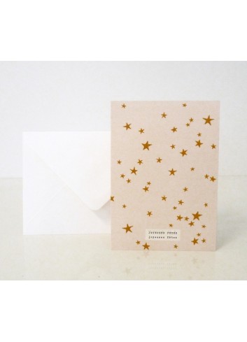 Carte de voeux - Stars