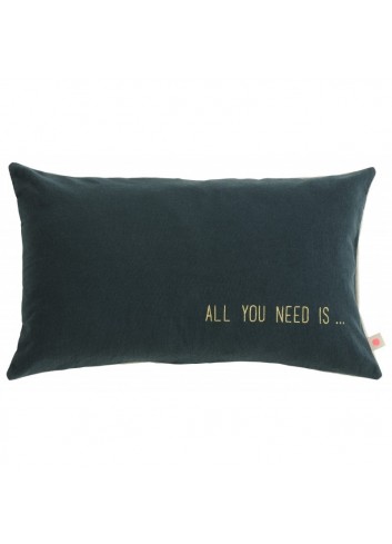 Housse de coussin Lina Need Ardoise 30