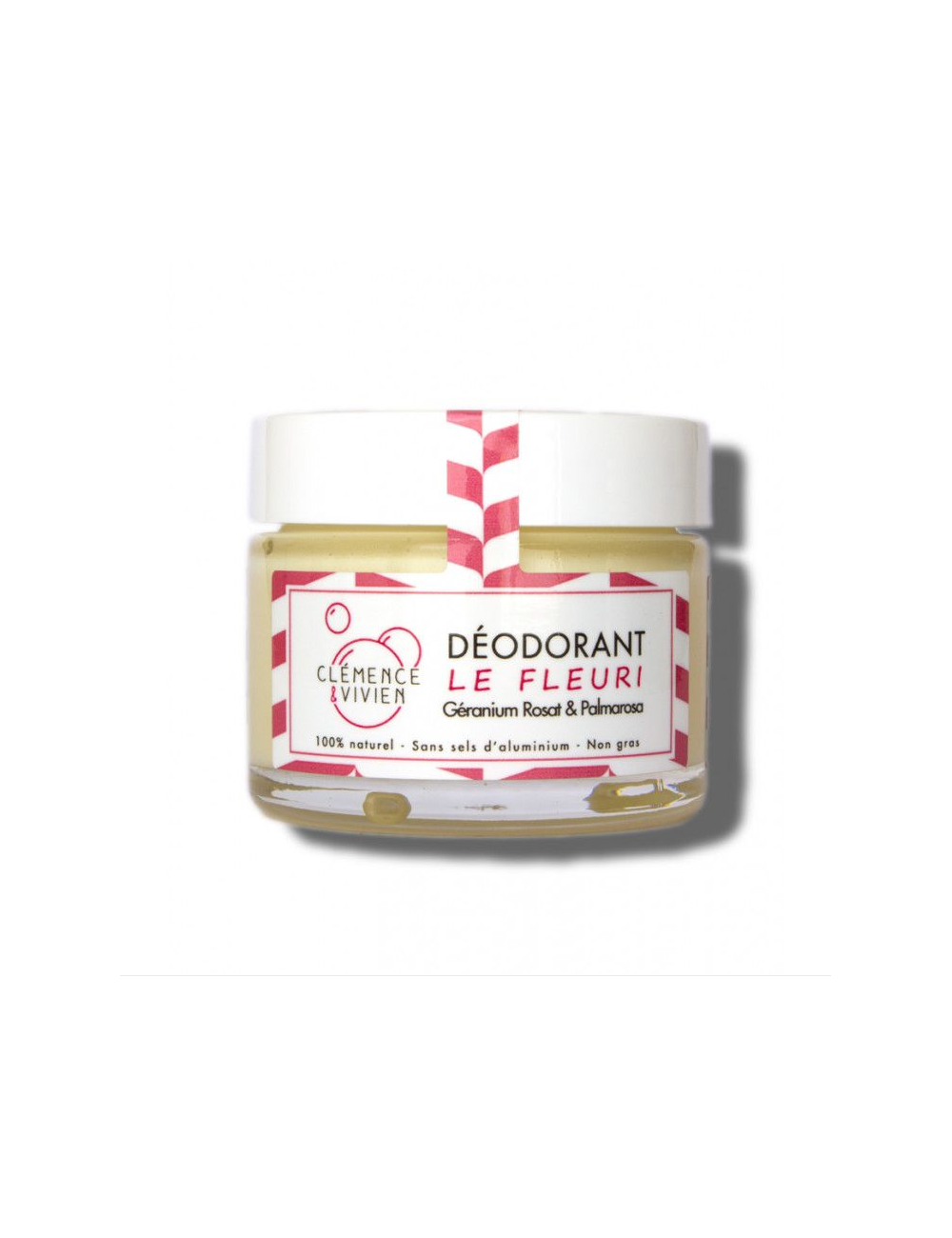 Déodorant crème Le Fleuri - Géranium Rosat & Palmarosa