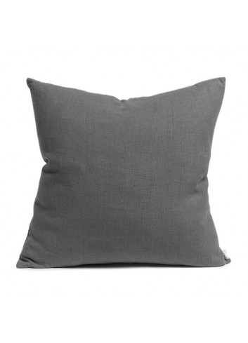 Coussin en lin Pebble solid 50 x 50 cm