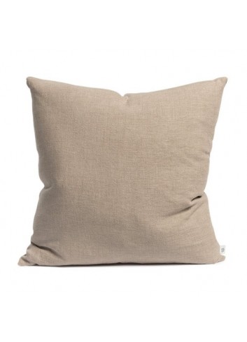 Coussin en lin Nutmeg solid 50 x 50 cm