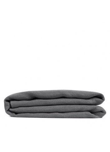 Nappe en lin - pebble solid 160 x 260