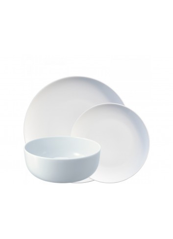 Coffret d'assiettes en porcelaine