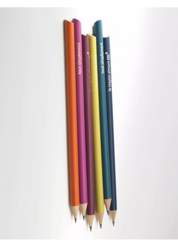 Crayon à papier magnétique coloré