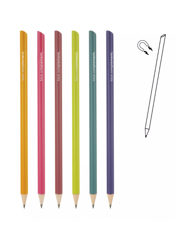 Crayon à papier magnétique coloré