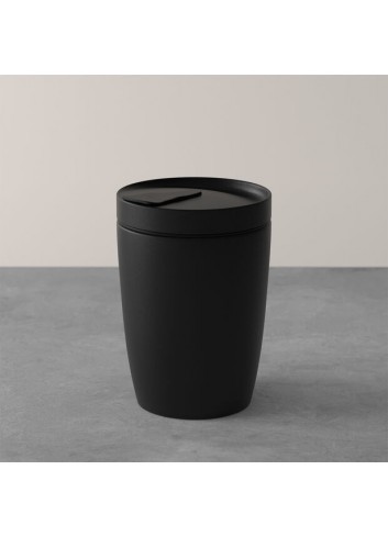 Mug To Go en porcelaine - Noir 290 ml