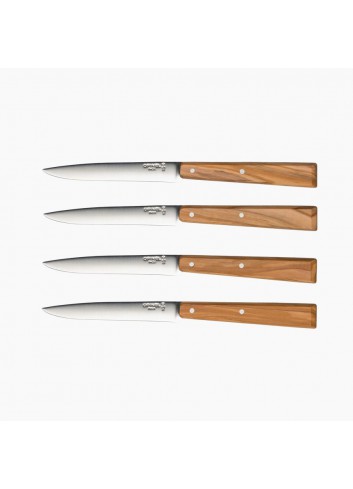 4 de couteaux de table Opinel Bois