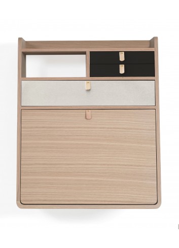 Secrétaire mural Harto made in portugal chêne