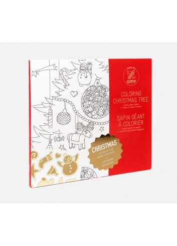Poster géant à colorier- Noël