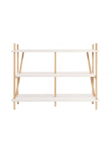 Etagère Simone - blanc bibliothèque harto