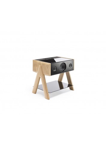 Cube - Chêne - made in france-La boite concept - enceinte hifi