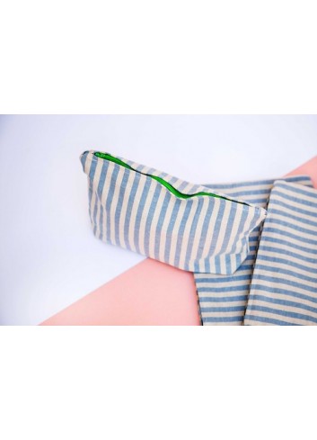 Trousse de toilette "Cool collection" - bleu clair cool project fabriquée en Grèce