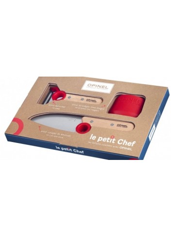 Coffret Le petit Chef opinel fabriqué en france cuisine enfants