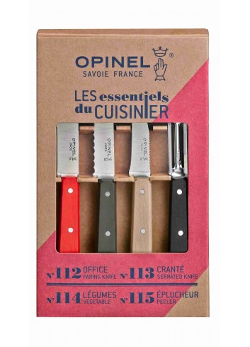 Les essentiels- Loft couteaux fabriqués en France de la marque Opinel