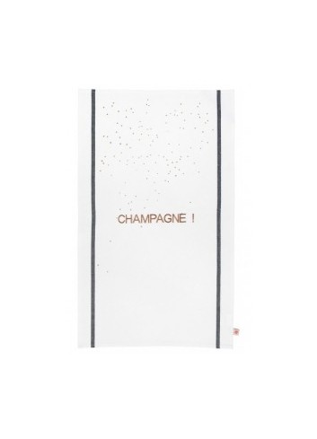 Torchon Champagne la cerise sur le gateau fabrication portugaise