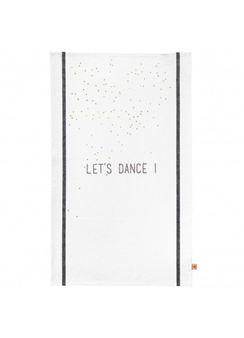 Torchon let's dance la cerise sur le gateau fabrication portugaise