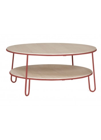 Eugénie Table basse 90 cm harto fabrication portugaise chêne