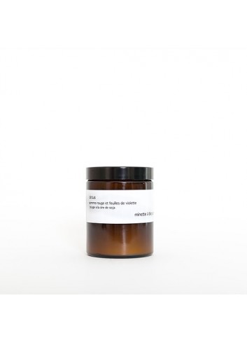 Bougie parfumée “Circus” minette à bicyclette fabriquée en France