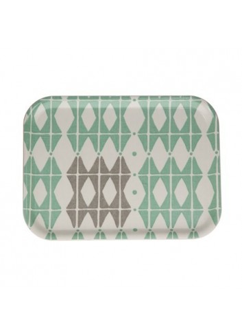 Plateau Square 50 - Vert Mint iris hantverk Made in Sweden