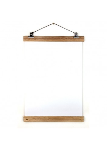 Porte affiche en bois - A4 - all things we like- fabrication hollandaise