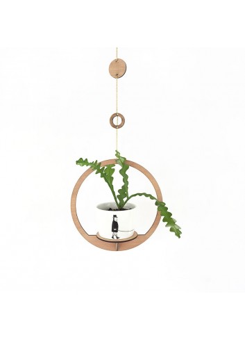 Suspension en bois - Rond- made in holland, all things we like