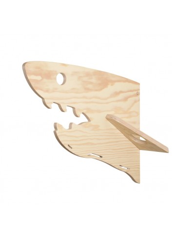 Porte-manteaux - Requin- LARCH- fabrication belge-déco enfant