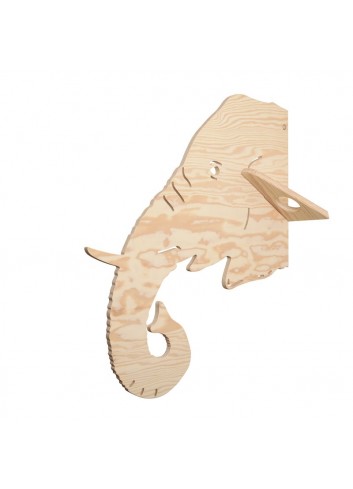 Porte-manteaux - elephant- LARCH- fabrication belge-déco chambre enfant