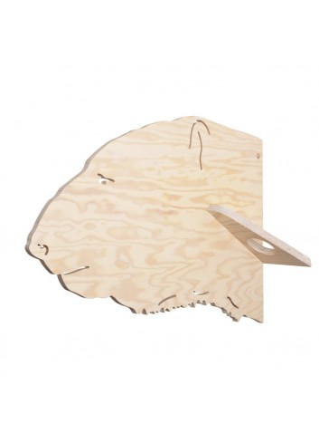 Porte-manteaux - Ours brun- LARCH - fabrication belge