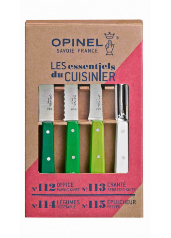 Les essentiels- Primarosacouteaux fabriqués en France de la marque Opinel
