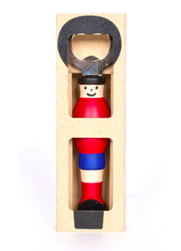 Décapsuleur Babyfoot Bordeaux et bleu