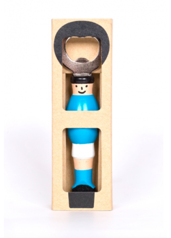 Décapsuleur Babyfoot Bleu clair et blanc