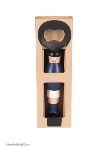 Décapsuleur Babyfoot Bleu marine et blanc