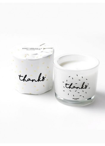 Bougie parfumée sparkle 'Thanks'