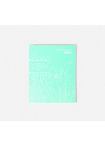 Carnet de notes et coloriage- Mineral