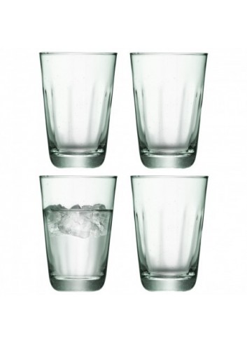 Set de 4 verres à orangeade en verre recyclé