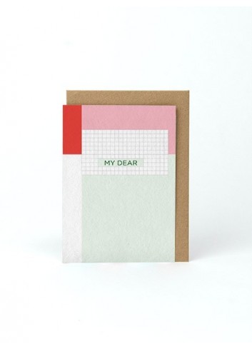 Carte A6 - My Dear