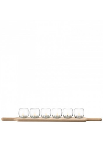 Photophores sur plateau- transparents