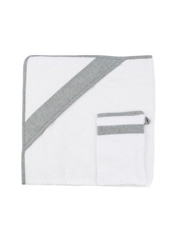 Housse de coussin à langer Sirène Grey