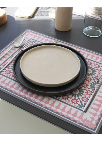 Assiette à dessert Quartz - 21 cm grès Mesapiu